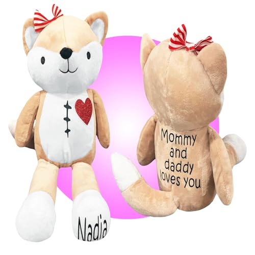 Customized 14 Fox Scar Buddy - Heart Surgery Gift for Kids