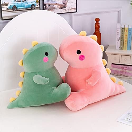 DUANMUL Cute Pink Dinosaur Plush Toy 8in