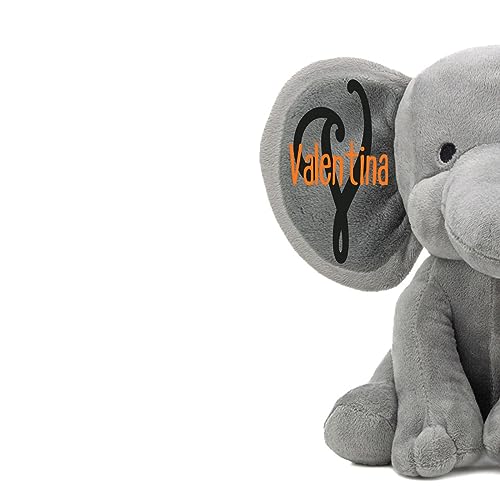 Personalized Elephant Stuffed Animal - My First Halloween