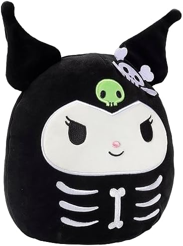 8 Squishmallow Skeleton Kuromi Halloween Plush