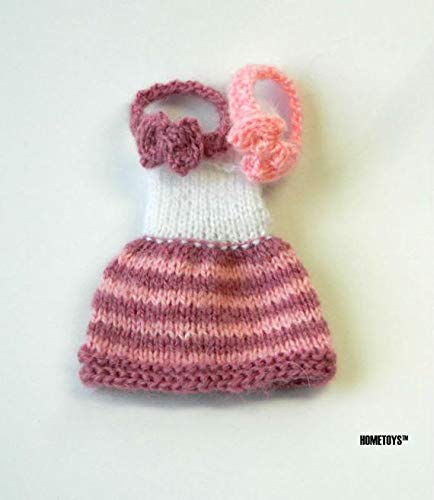Handmade Christmas Knitted Bunny Plush Toy