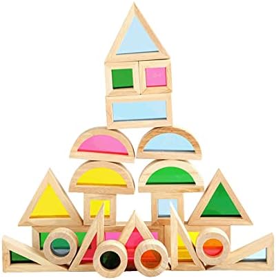 Xylolin 24 Piece Wooden Window Blocks Set 1