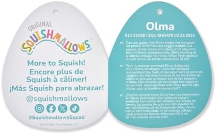 Squishmallows Original 12-Inch Olma Strawberry Cat