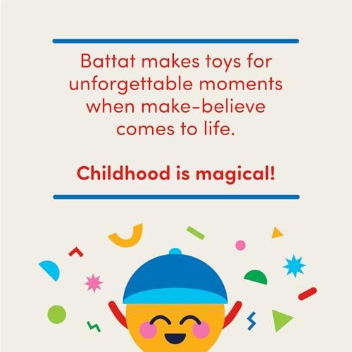 Battat Building Blocks 47Pc Brick Set for Toddlers
