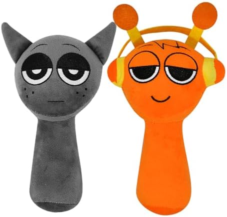 Sprunki Plush Horror Game Figures for Adult Kids and Fans