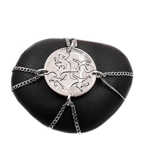 NameCoins 4-Piece Girls Softball Jewelry Set