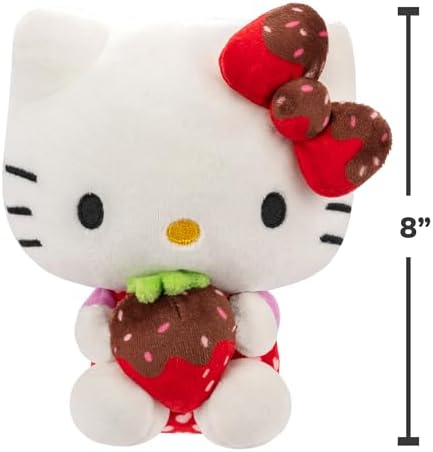 Hello Kitty 8 Plush with Strawberry - Mothers Day Gift