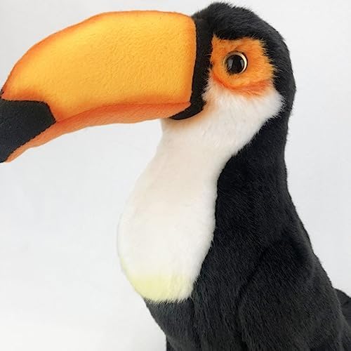 Lilizzhoumax Lifelike Toucan Plush Realistic Soft