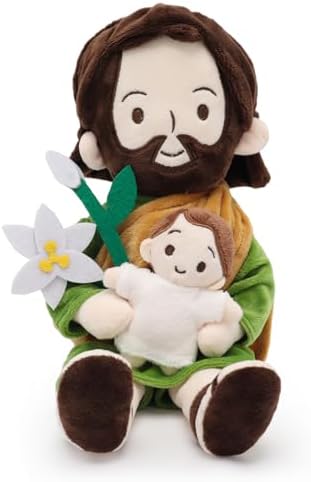 Yelakey St Joseph Plush Jesus Doll Christian Gift