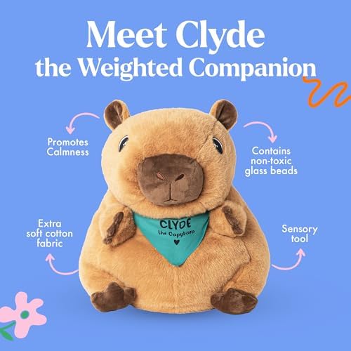 Lillys Love Weighted Capybara Plush 5lb