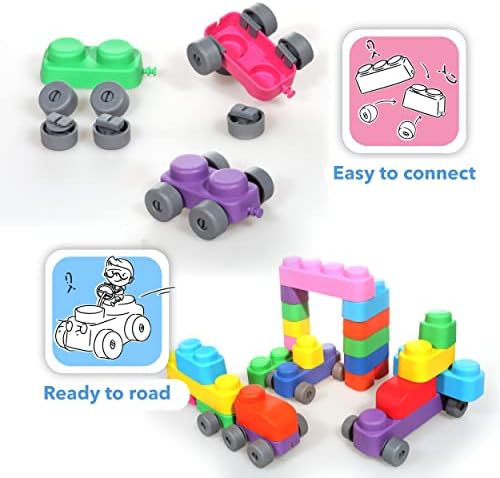 Far Far Land Soft Building Blocks for Toddlers 1-3 Years