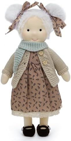 BlissfulPixie Waldorf Doll 12 Handmade Plush Toy