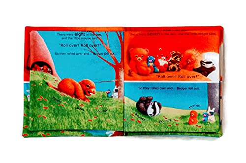 Handmade Ten in the Den Soft Cloth Books for Baby and Kids