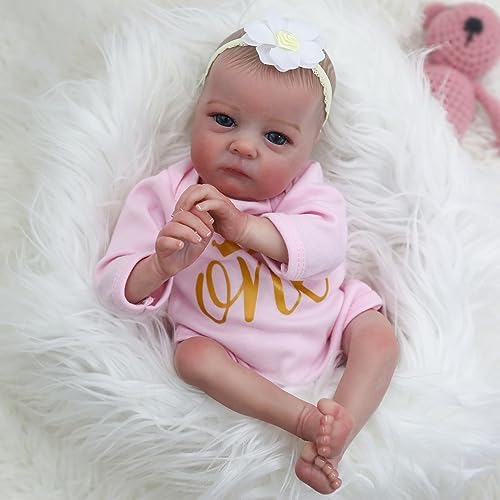 WOOROY Realistic 16 Inch Newborn Baby Doll Girl