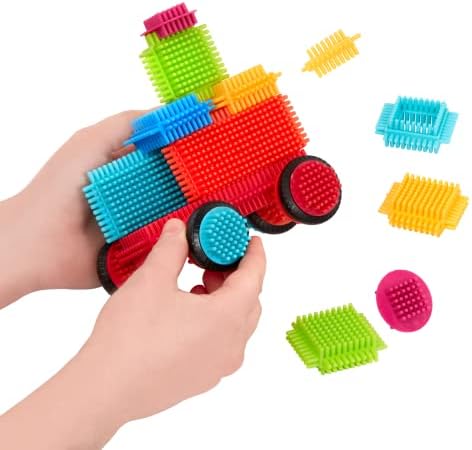 Battat Bristle Blocks STEM Building Toy 50 pcs