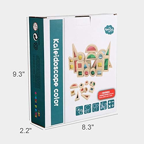 Xylolin 24 Piece Wooden Window Blocks Set 1