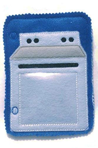 Handmade Number Counting Cookies Oven Quiet Book Page 53