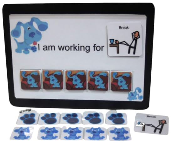 Creative Blessings Token Reward Board for Autism and ADHD