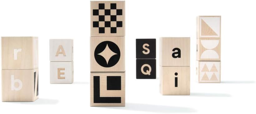 Uncle Goose ABC Blocks - 14 Stacking Cubes