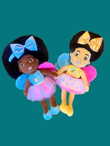 Orijin Bees Cuddle Bees Plush Doll - Luna 24 Inches Black Ages 2
