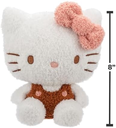 Hello Kitty 8 Velveteen Plush Stuffed Animal
