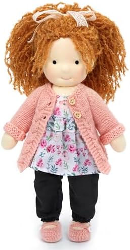 Handmade Waldorf Doll Elsee 12 Soft Plush Stuffed Animal