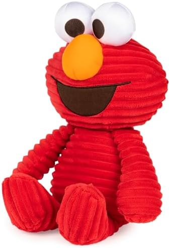 GUND Sesame Street Elmo Cuddly Corduroy Plush Toy 105