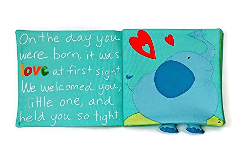 Welcome Little One Soft Cloth Book for Baby