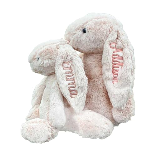Personalized Easter Bunny Plush with Name 1
