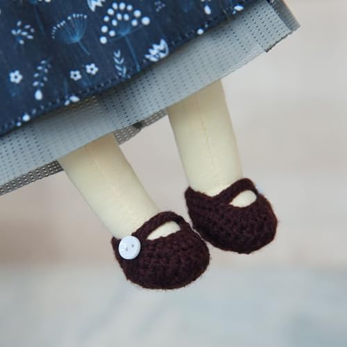 Handmade Soft Girl Rag Doll - Ella 12 for Kids