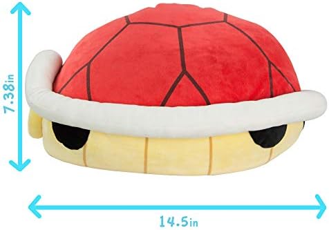 Club Mocchi-Mocchi Mario Kart Red Shell Plushie 15 Inch