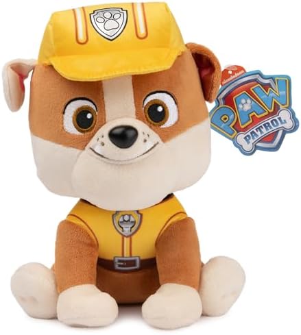 GUND PAW Patrol Rubble Plush Toy 9 Inches