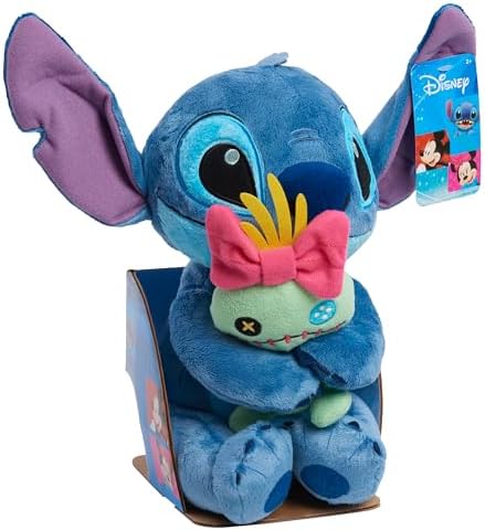 Disney Classics Lil Friends Stitch Plush Toy Ages 2 Up