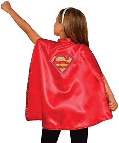 Rubies Childs Supergirl Cape and Headband Set