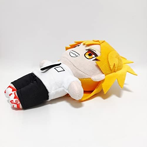 Yellow Hair Boy Plush Toy Anime Figure Soft Doll Pillow
