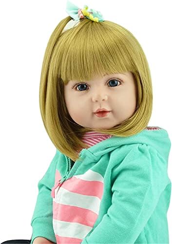 iCradle 18 Inch Reborn Baby Girl Doll Realistic Handmade Toy