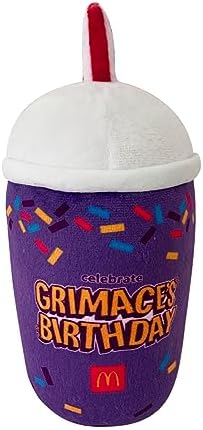 VAOUX Grimace Plush Toy - Shake Yellow Hat Stuffed Animal 1