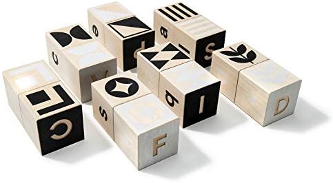 Uncle Goose ABC Blocks - 14 Stacking Cubes
