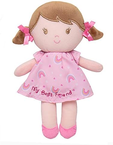 Baby Starters Plush Snuggle Buddy Doll Dorie 11 Inch