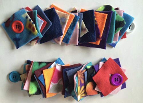 Aunt Sandys Button Snake for Fine Motor Skills