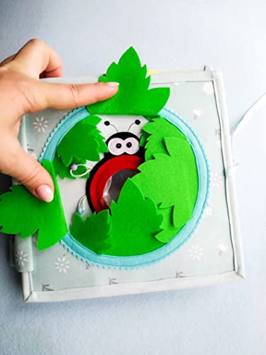 Quiet Baby Felt Book Garden Sea Montessori Toddler