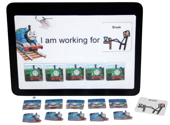 Creative Blessings Token Reward Board for Autism and ADHD