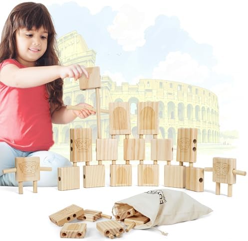 Edyfico TDD101 Wooden Blocks 44pcs STEM Montessori Set