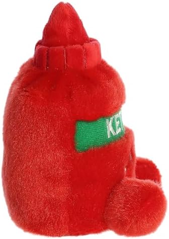 Aurora Adorable Palm Pals Tommy Ketchup Stuffed Animal - Red 5 Inches