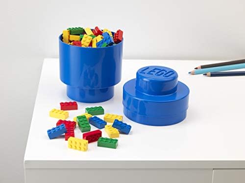 LEGO ROOM Copenhagen Yellow Round Storage Box