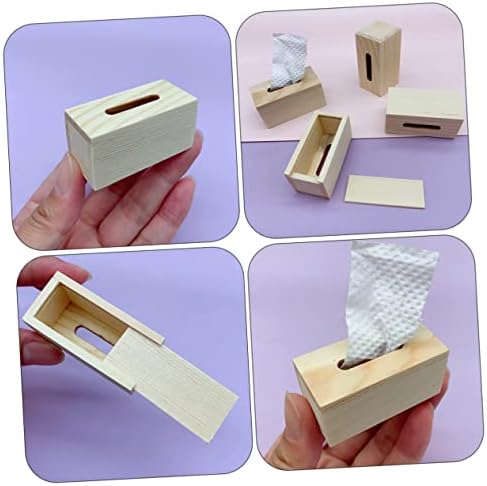 Miniature Tissue Box Toy Handmade Decor for Kids 1