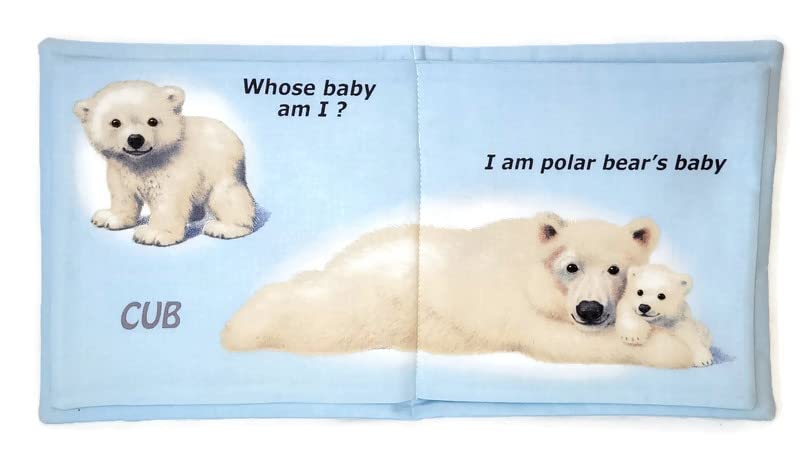 Whose Baby Am I Soft Cloth Book for Baby 1