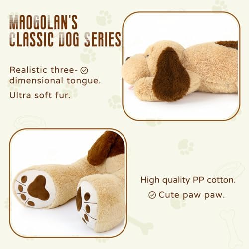 MaoGoLan Giant Dog Plush 31 Cuddly Stuffed Animal