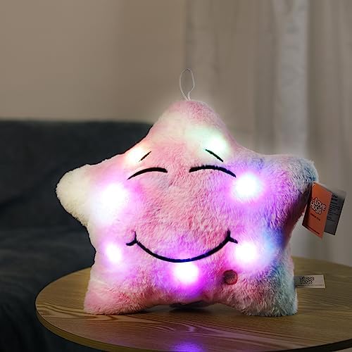 LoveHugs Musical Star Plush Light Up Toy for Newborn Autism