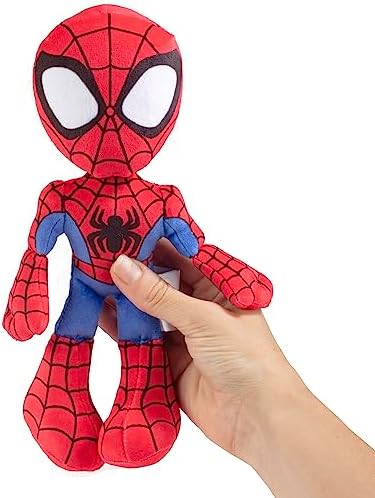 Marvel Spidey Plush Figure - 8 Inches Spider-Man Stuffed Animal Toy
